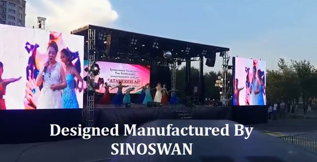 Stage Truck for Sale is available on sinoswan.com-SINOSWAN MOBILE STAGES
