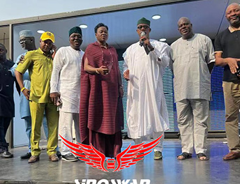 Served for 2023 Nigeria President Election With 5sets of SINOSWAN MOBILE STAGES