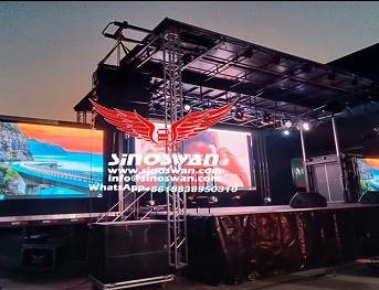 Elevate Your Event with Sinoswan’s Performance Truck and Trailer