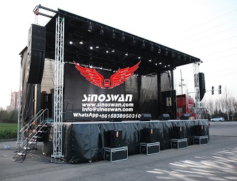 Improve Outdoor Events with Sinoswan: Buy Apex Stages