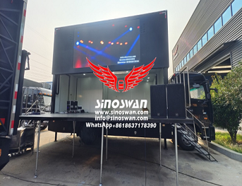 Sinoswan’s Used Mobile Stage for Sale of Unmatched Quality