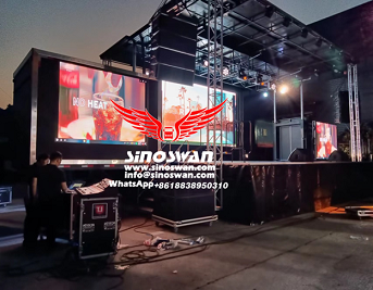 Sinoswan’s Mobile Hydraulic Concert Stages