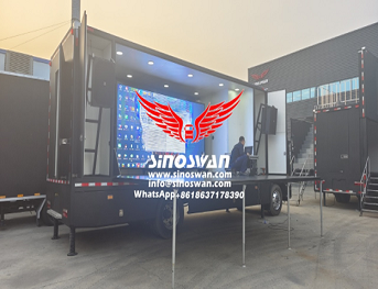 Best quality Mobile Stage Trailers By Sinoswan