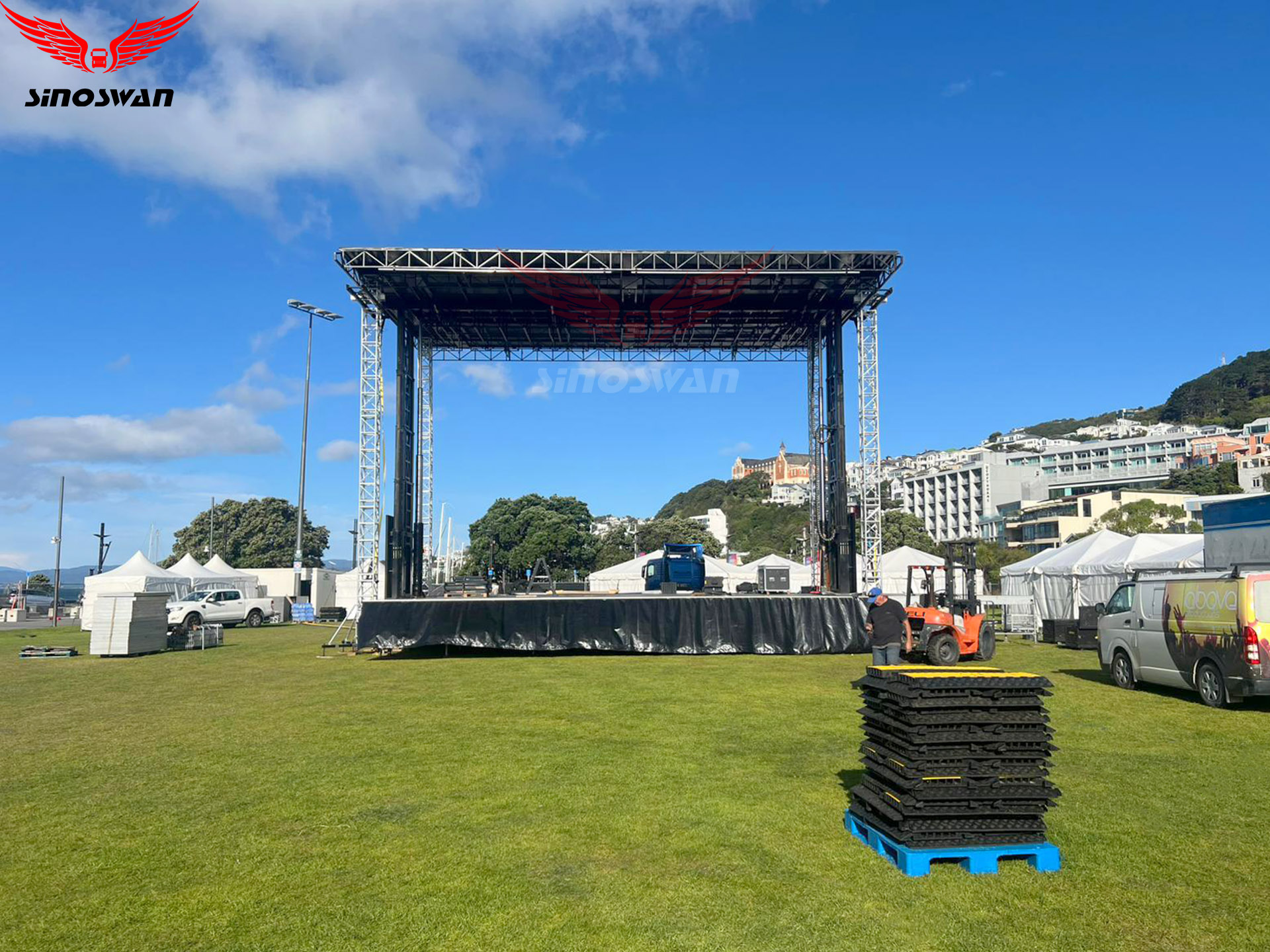 The successful operation in New Zealand once again proves that the SINOSWAN ST150Pro is suitable for: