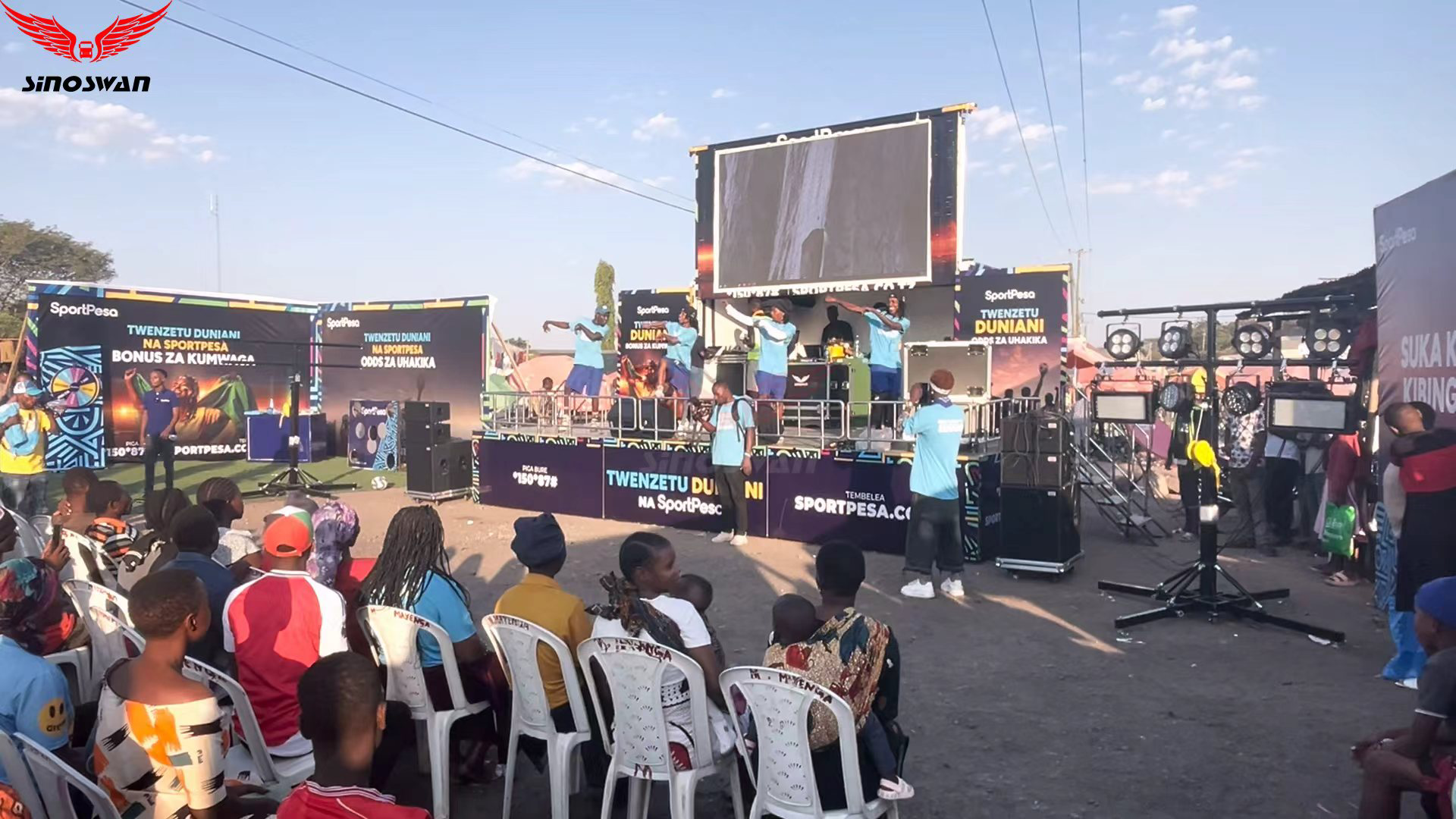 Tanzania – SR40 – Weekend Outdoor Engagement & Community Activation by SportPesa